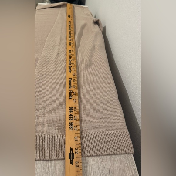 Eileen Fisher Knit Cardigan Organic Linen Cotton Coastal Office Quiet Luxury SML - Picture 6 of 9